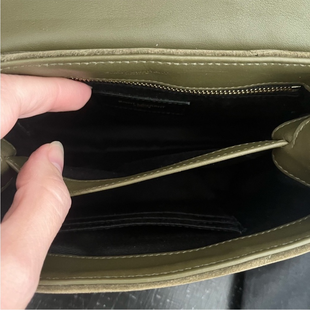 Saint Laurent Suede Toy Lou Lou Bag - Picture 16 of 17